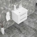 Casa Mare Elke 24 In. Bathroom Vanity and Ceramic Sink Combo with LED mirror