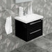 Casa Mare Elke 32 Bathroom Vanity and Ceramic Sink Combo with LED mirror