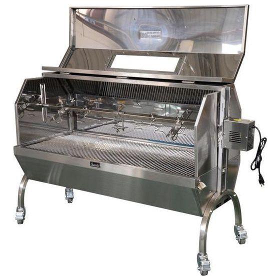 Charotis 52" Charcoal Stainless Steel Spit Roaster SSH1