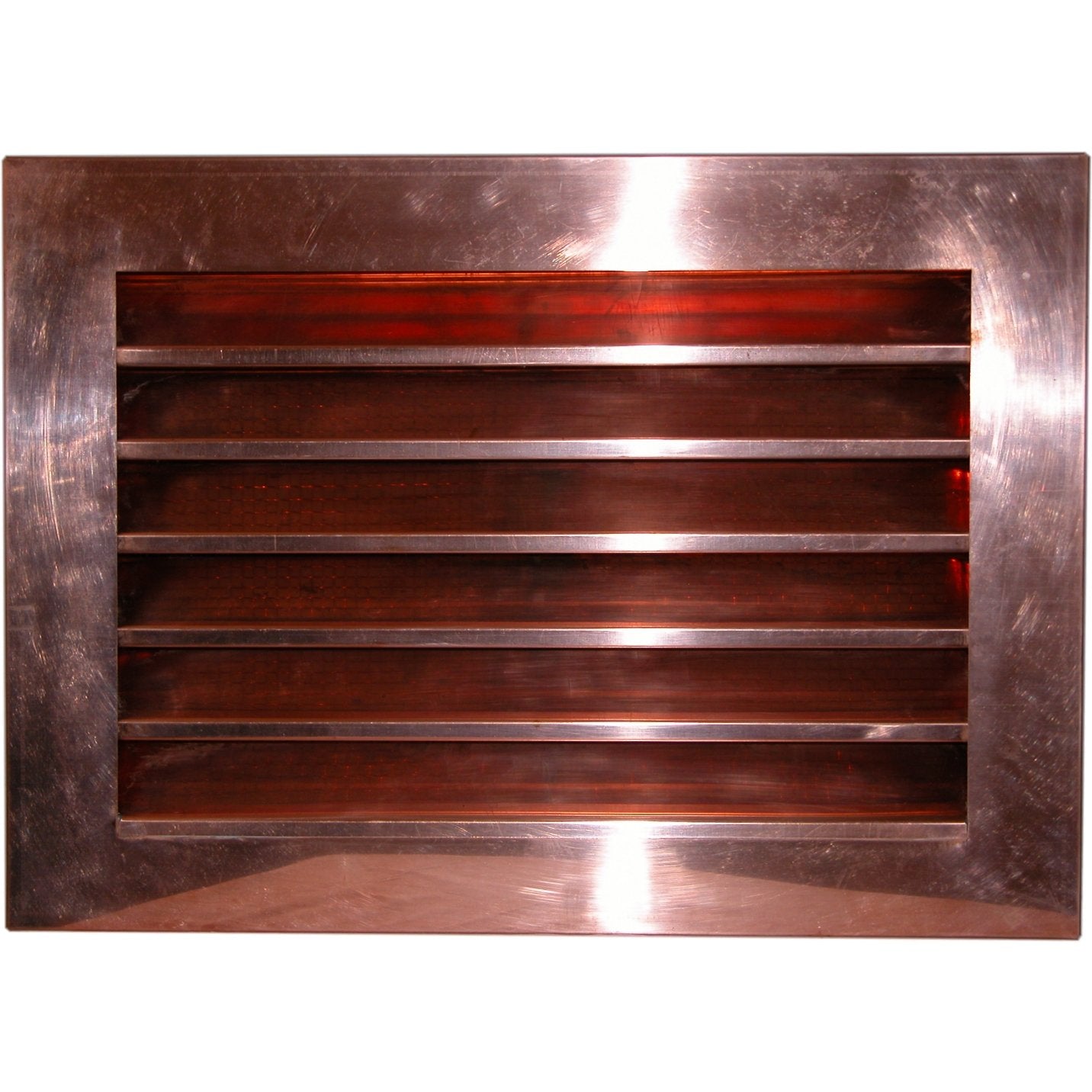 Copperlab Copper Louvered Gable End Vent - WLV1212F