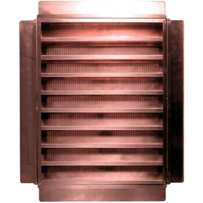 Copperlab Copper Louvered Gable End Vent - WLV1212F
