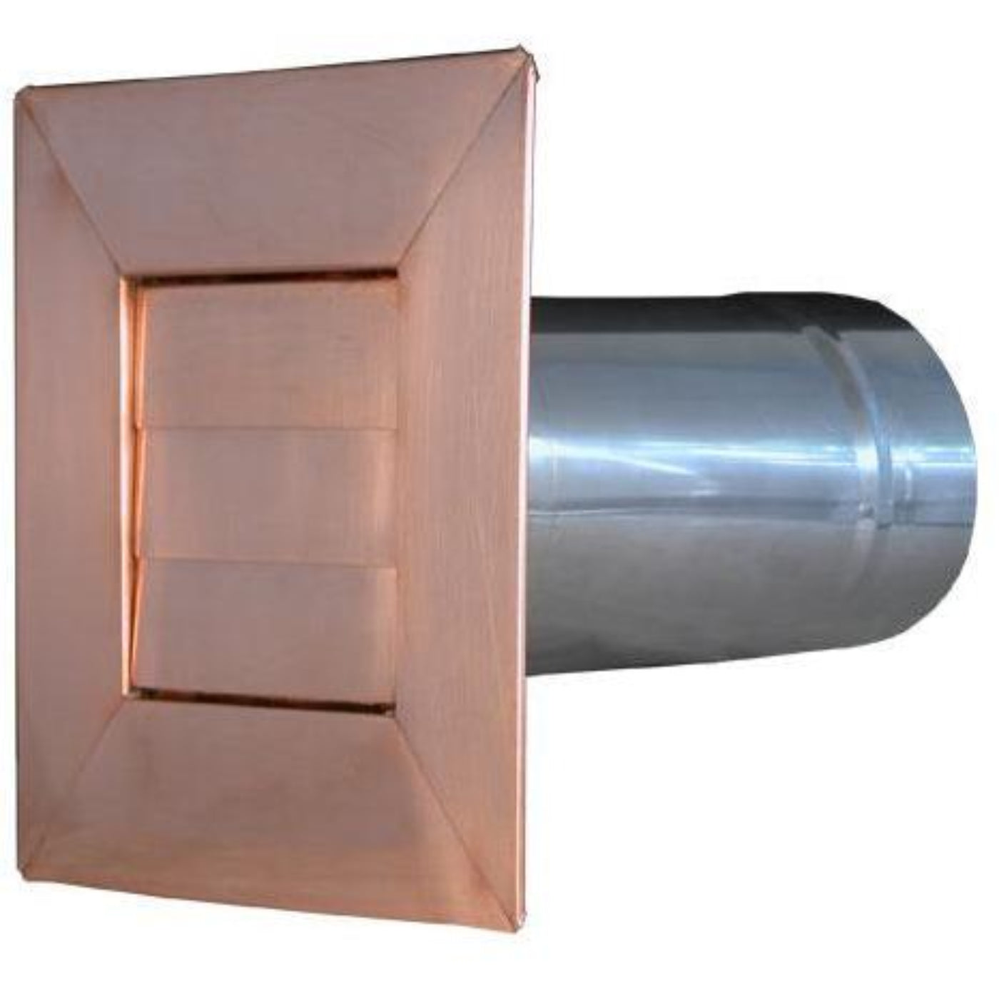 Copperlab Copper Louvered Dryer Vent (4"-12") - WLPDV4F