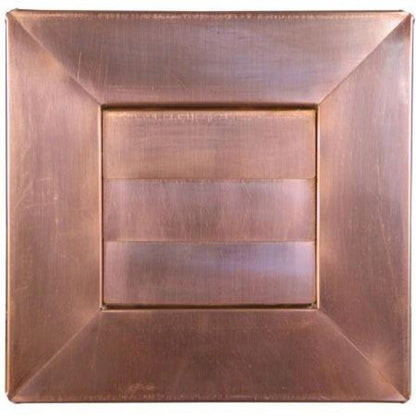 Copperlab Copper Louvered Dryer Vent (4"-12") - WLPDV4F