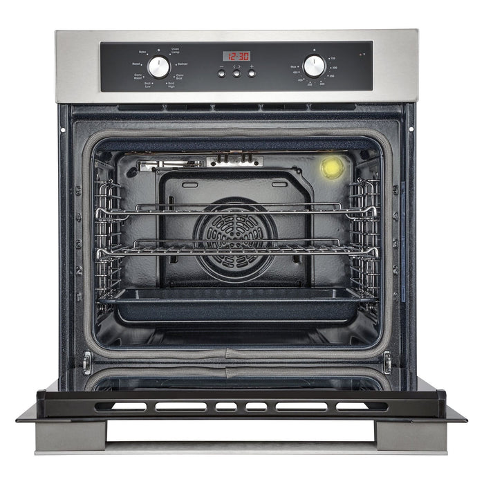 Cosmo 24" Electric Built-In Wall Oven with 2.5 cu. ft. Capacity, 8 Functions & Turbo True European Convection C51EIX