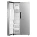 Cosmo 26.3 cu. ft. Side-by-Side Refrigerator with Water and Ice Dispenser in Stainless Steel26.3 cu. ft. Side-by-Side Refrigerator with Water and Ice Dispenser in Stainless Steel COS-SBSR263RHSS