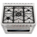 Cosmo 36'' 3.8 cu. ft. Single Oven Gas Range with 5 Burner Cooktop and Heavy Duty Cast Iron Grates in Stainless Steel COS-965AGC