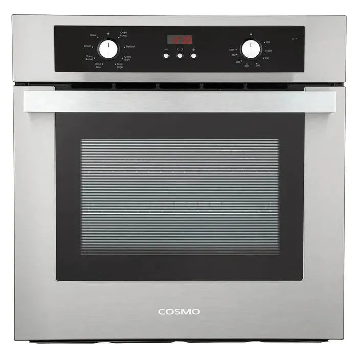 Cosmo 4 Piece, 30" Cooktop 24" Wall Oven 30" Microwave & French Door Refrigerator COS-4PKG-261