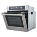 Cosmo 4 Piece, 30" Cooktop 24" Wall Oven 30" Microwave & French Door Refrigerator COS-4PKG-261