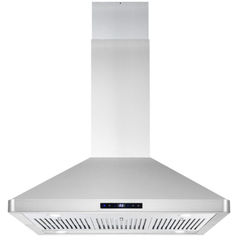 Cosmo 5-Piece Kitchen, 36" Dual Fuel Range and 36" Island Range Hood COS-5PKG-072