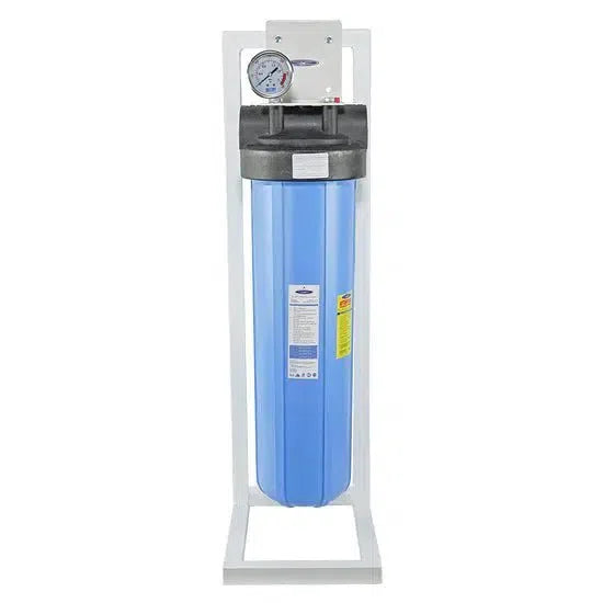 Crystal Quest Big Blue Whole House Water Filter, Alkalizing (4-6 GPM | 1-2 people)