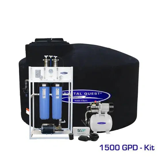 Crystal Quest Commercial Mid-Flow Reverse Osmosis System  (500-7000 GPD)