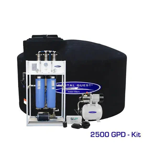 Crystal Quest Commercial Mid-Flow Reverse Osmosis System  (500-7000 GPD)