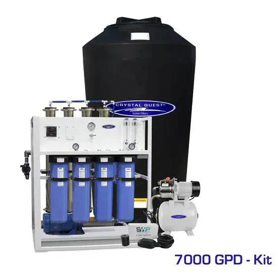 Crystal Quest Commercial Mid-Flow Reverse Osmosis System  (500-7000 GPD)