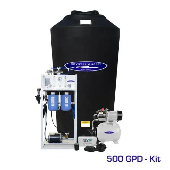 Crystal Quest Commercial Mid-Flow Reverse Osmosis System  (500-7000 GPD)