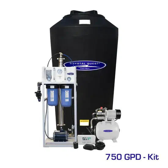 Crystal Quest Commercial Mid-Flow Reverse Osmosis System  (500-7000 GPD)