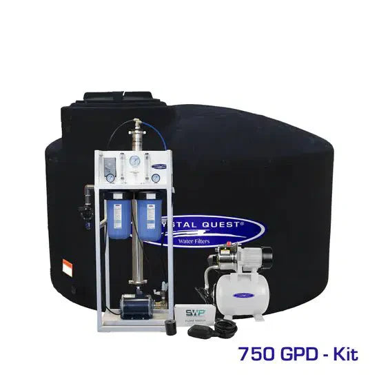 Crystal Quest Commercial Mid-Flow Reverse Osmosis System  (500-7000 GPD)