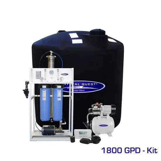 Crystal Quest Commercial Mid-Flow Reverse Osmosis System  (500-7000 GPD)