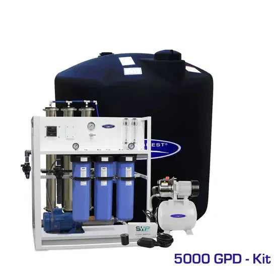 Crystal Quest Commercial Mid-Flow Reverse Osmosis System  (500-7000 GPD)