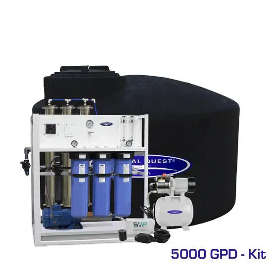 Crystal Quest Commercial Mid-Flow Reverse Osmosis System  (500-7000 GPD)