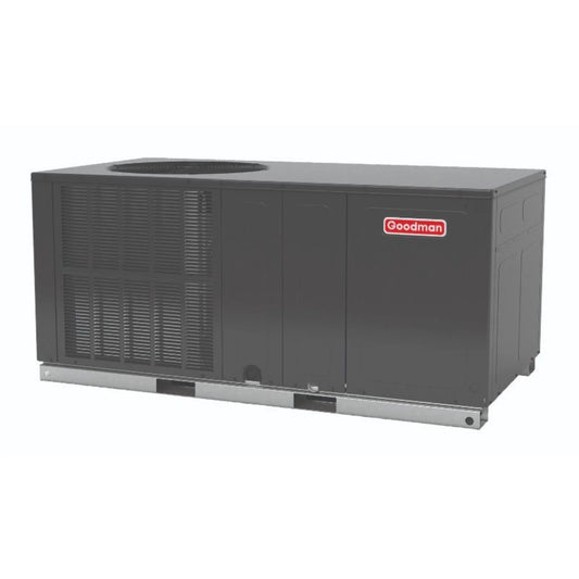 Goodman - 5 Tons/57,000 BTU Packaged Heat Pump Unit Dedicated Horizontal - SEER2 13.4 - Single Stage - 208V - R32