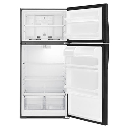 WHIRLPOOL 28-inch Wide Top Freezer Refrigerator - 14 cu. ft. - WRT134TFDB-KT
