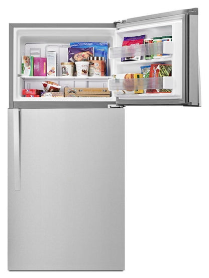 WHIRLPOOL 30-inch Wide Top Freezer Refrigerator - 19 cu. ft. - WRT519SZDM-KT