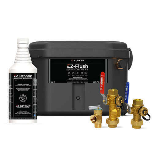 Eccotemp EZ-Flush Descaler with Jomar Service Valve Kit