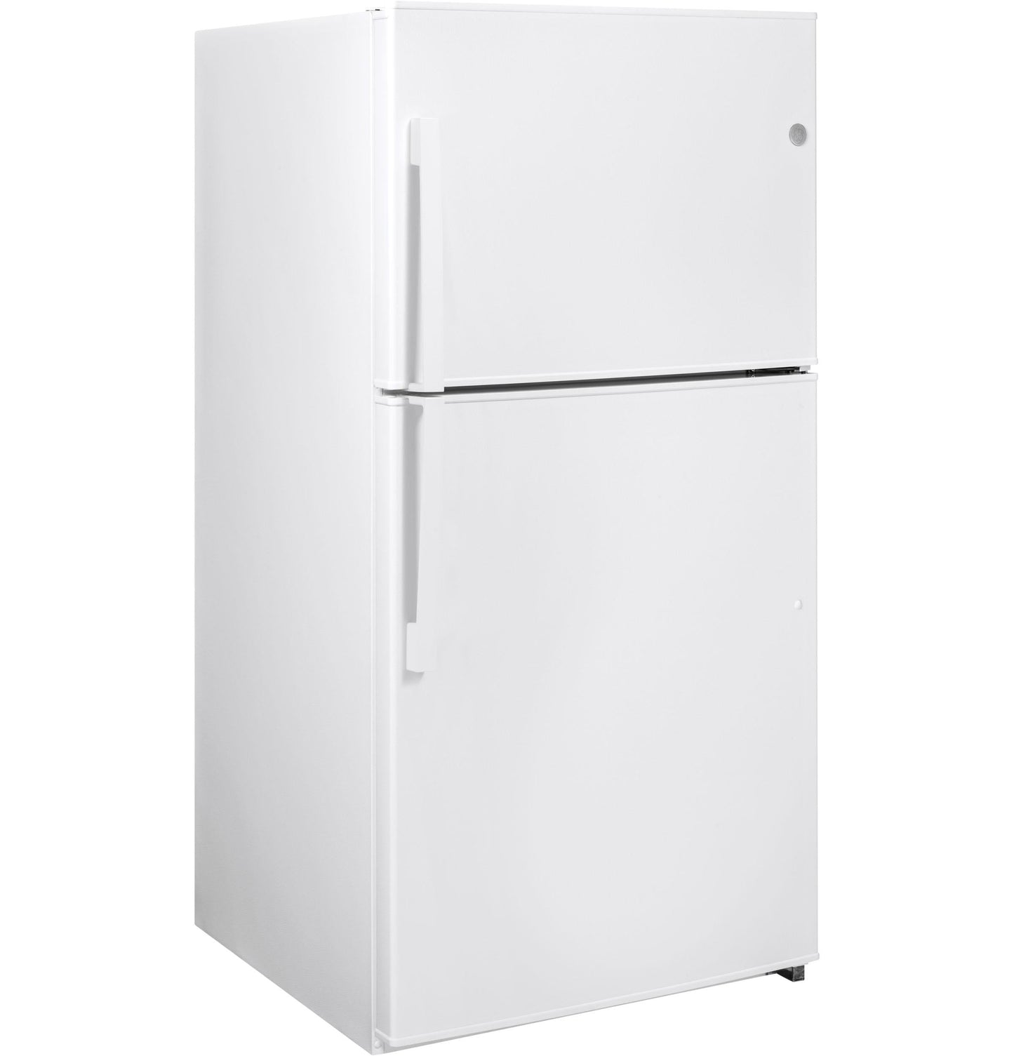 GE APPLIANCES GIE21GTHWW GE(R) ENERGY STAR(R) 21.1 Cu. Ft. Top-Freezer Refrigerator - GIE21GTHWW-KT