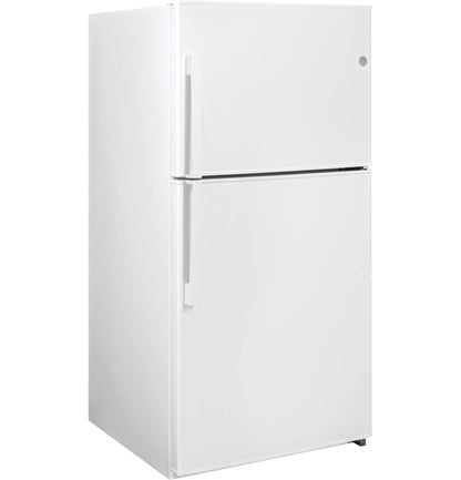 GE APPLIANCES GIE21GTHWW GE(R) ENERGY STAR(R) 21.1 Cu. Ft. Top-Freezer Refrigerator - GIE21GTHWW-KT