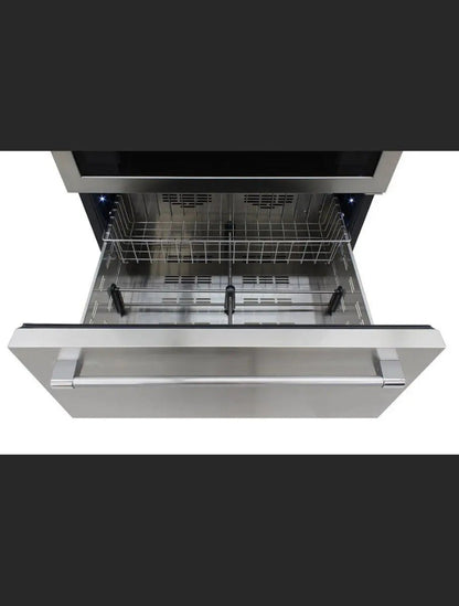 Vinotemp Wine Cooler & Drawer - EL-BWC30TB-S