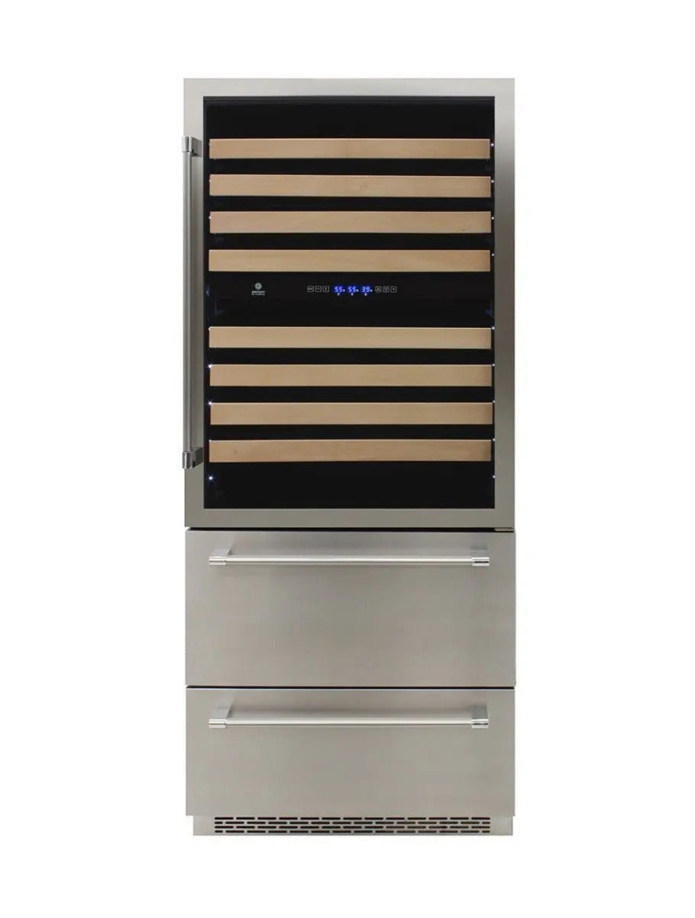 Vinotemp Wine Cooler & Drawer - EL-BWC30TB-S