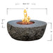 Elementi Grey Concrete Boulder Fire Table (OFG110)