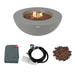 Elementi Lunar Bowl Fire Table Round Concrete Fire Pit (OFG101)