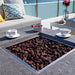 Elementi Manhattan Fire Table Square Concrete Fire Pit  (OFG103)