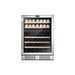 Empava 24 Inch Dual Zone Wine Cooler Beverage Fridge WC04D