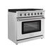 Empava 36 in. Pro-Style Slide-in Single Oven Gas Range 36GR11