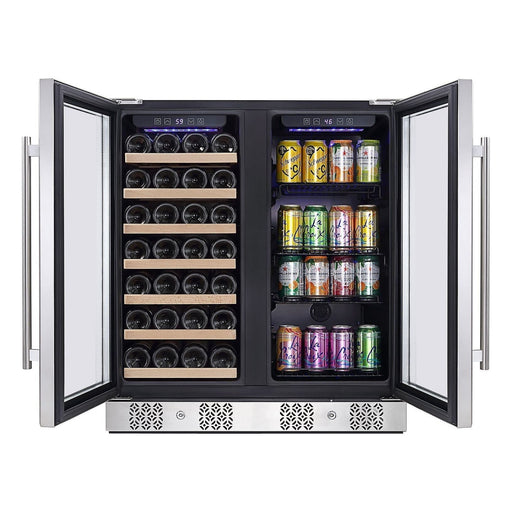 Empava Dual Zone Wine Cooler & Beverage Fridge BR04D