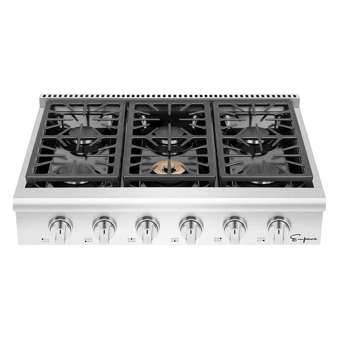 Empava Pro-style 36 In. Slide-in Gas Cooktops 36GC31