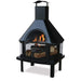 Endless Summer 25" Black Outdoor Wood Burning Fire Pit WAF1013C