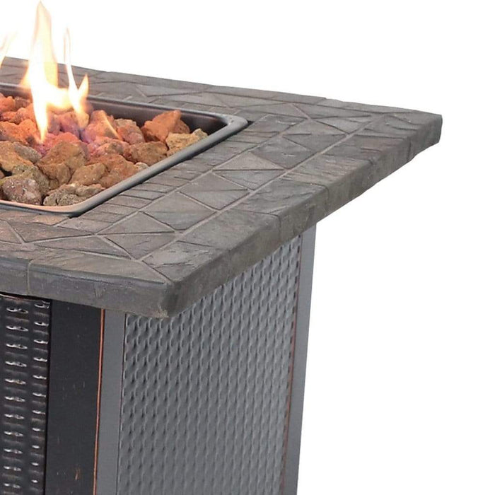 Endless Summer 30" Outdoor LP Gas Fire Pit Table GAD1401M