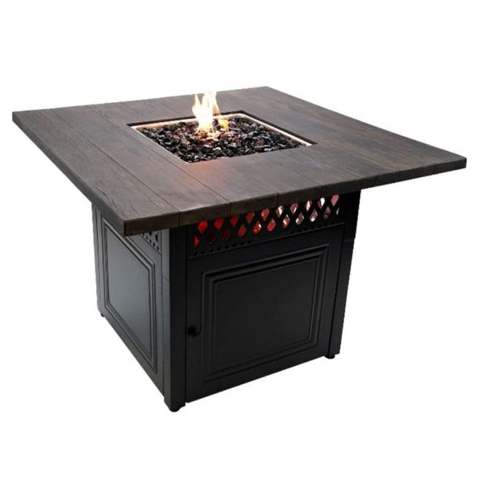 Endless Summer Benjamin 38" Outdoor DualHeat LP Gas Fire Pit Table GAD19106ES