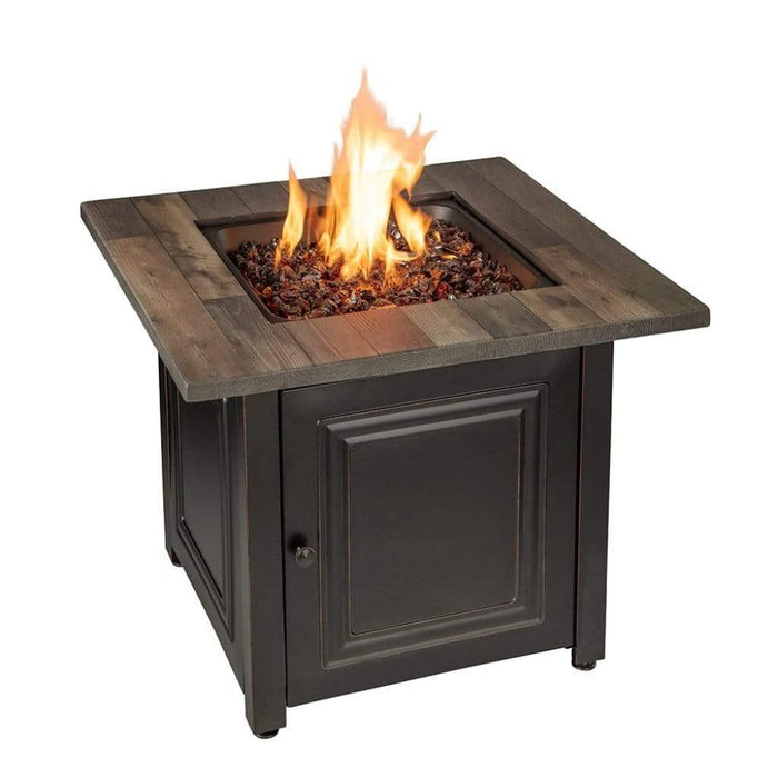 Endless Summer Burlington 30" Outdoor LP Gas Fire Pit Table GAD15285SP