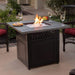 Endless Summer Dakota 42" Outdoor DualHeat  LP Gas Fire Pit Table GAD19101ES