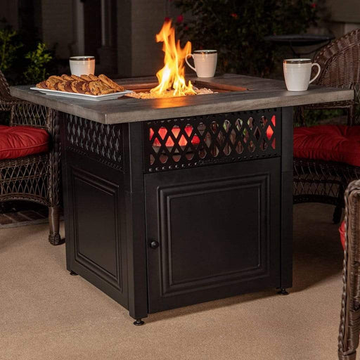 Endless Summer Dakota 42" Outdoor DualHeat  LP Gas Fire Pit Table GAD19101ES