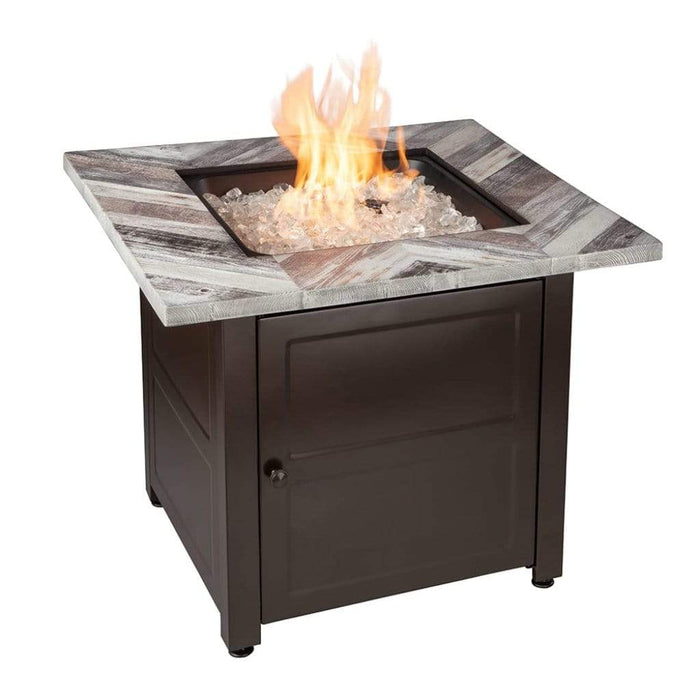 Endless Summer Duvall 30" Outdoor LP Gas Fire Pit Table GAD15287SP