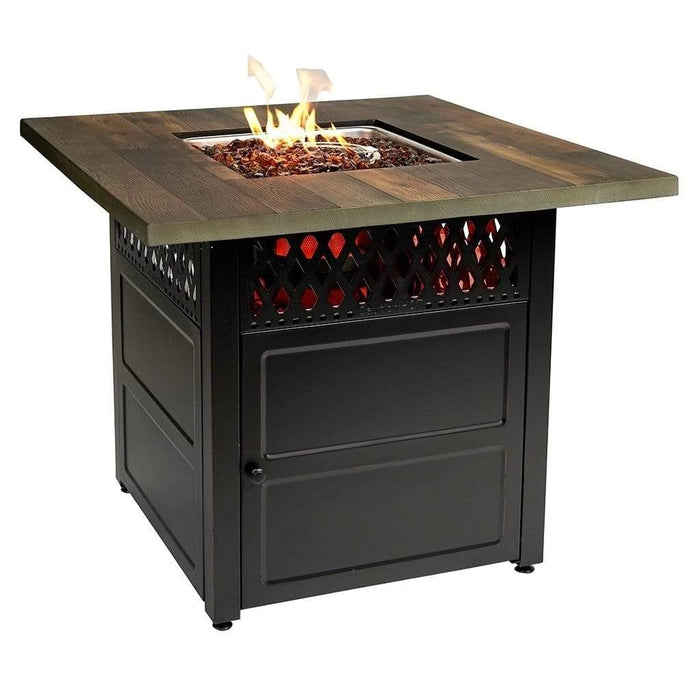 Endless Summer Harris 42" Outdoor DualHeat LP Gas Fire Pit Table GAD19103ES