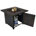 Endless Summer Spencer 30" Outdoor LP Gas Fire Pit Table GAD15297ES