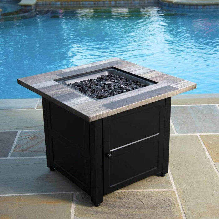 Endless Summer The Cayden 30" Outdoor LP Gas Fire Pit Table GAD15298ES