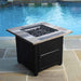 Endless Summer The Cayden 30" Outdoor LP Gas Fire Pit Table GAD15298ES