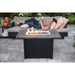 Endless Summer The Marc 40" Rectangular Outdoor LP Gas Fire Pit Table GAD17107ES